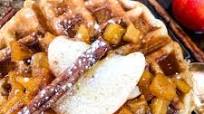 Cinnamon Apple Waffles Cinnamon Apple Waffles
