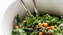 Vegan Caesar Kale Salad Vegan Caesar Kale Salad