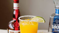 Mango Margaritas with Sugar Salt Lime Rim Mango Margaritas with Sugar Salt Lime Rim