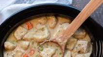 Easy Slow Cooker Chicken and Dumplings Easy Slow Cooker Chicken and Dumplings