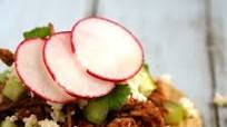 Chile-Braised Brisket Tostadas Chile-Braised Brisket Tostadas