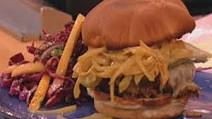 South Beach Burger with Mango Slaw South Beach Burger with Mango Slaw