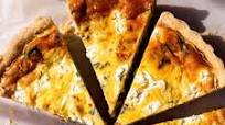 Leek, Sun-Dried Tomato, and Goat Cheese Deep Dish Quiche Leek, Sun-Dried Tomato, and Goat Cheese Deep Dish Quiche