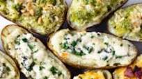Twice Baked Potatoes (4 Ways!) Twice Baked Potatoes (4 Ways!)