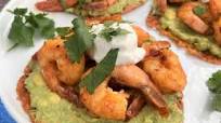 20-Minute Chipotle Shrimp Tostadas 20-Minute Chipotle Shrimp Tostadas