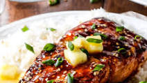 Caramelized Asian BBQ Salmon Caramelized Asian BBQ Salmon