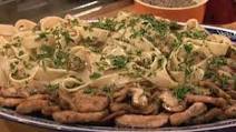 Pork Tenderloin Medallions with Marsala Sauce and Pasta Pork Tenderloin Medallions with Marsala Sauce and Pasta
