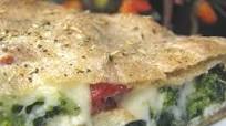 Cheesy Stuffed Pizza Pie Cheesy Stuffed Pizza Pie