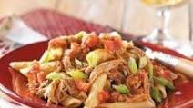 Barbecue Pork and Penne Skillet Recipe Barbecue Pork and Penne Skillet Recipe