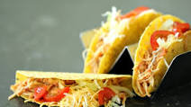 3 Ingredient Slow Cooker Chicken Tacos Recipe 3 Ingredient Slow Cooker Chicken Tacos Recipe