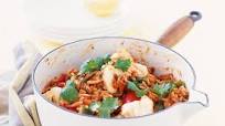 Wild rice and fish jambalaya Wild rice and fish jambalaya