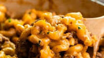 One Pot Cheeseburger Casserole One Pot Cheeseburger Casserole