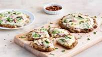 Spinach-Ricotta Turkey Crust Pizzas Spinach-Ricotta Turkey Crust Pizzas