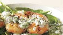 Shrimp Skewers with Tzatziki, Spinach, and Feta Shrimp Skewers with Tzatziki, Spinach, and Feta