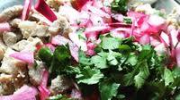 Recipe : Nana Maggie's Mangalorean Pork Salad / Dohkhleih Recipe Recipe : Nana Maggie's Mangalorean Pork Salad / Dohkhleih Recipe