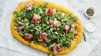 Pumpkin Pizza Crust with Arugula and Prosciutto Pumpkin Pizza Crust with Arugula and Prosciutto