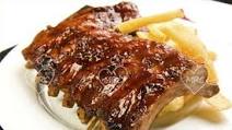 Costillas de cerdo con salsa barbacoa Costillas de cerdo con salsa barbacoa