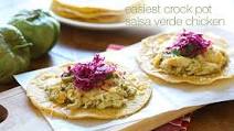 Easiest Crock Pot Salsa Verde Chicken Easiest Crock Pot Salsa Verde Chicken