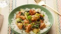 Sesame Chicken with Bok Choy & Jasmine Rice Sesame Chicken with Bok Choy & Jasmine Rice