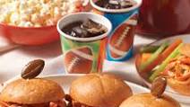 Game Day Snacks- Slow Cooker Pulled Chicken Sandwiches Game Day Snacks- Slow Cooker Pulled Chicken Sandwiches
