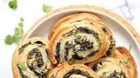 Vegan Spinach Cheese Pinwheels Vegan Spinach Cheese Pinwheels