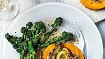 Four-veg roast with gravy Four-veg roast with gravy