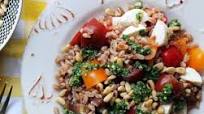 Farro Caprese Salad Farro Caprese Salad