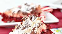 Red Velvet Gooey Butter Cake Bars Red Velvet Gooey Butter Cake Bars