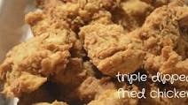 Triple Dipped Fried Chicken Triple Dipped Fried Chicken