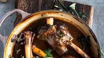 Beer Braised Lamb Shanks (with Gravy) Beer Braised Lamb Shanks (with Gravy)