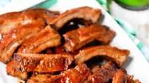 Grilled Barbecue Ribs Grilled Barbecue Ribs