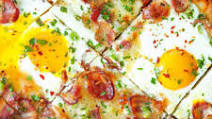 Bacon Breakfast Pizza Bacon Breakfast Pizza