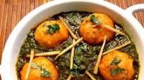 Malai Koftas in Palak Gravy Malai Koftas in Palak Gravy