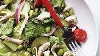 Edamame & Chicken Greek Salad Edamame & Chicken Greek Salad