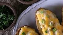Twice Baked Potatoes {Gluten-free} Twice Baked Potatoes {Gluten-free}