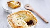 Beef and Cauliflower Pie Beef and Cauliflower Pie