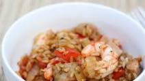 Healthy turkey and shrimp jambalaya Healthy turkey and shrimp jambalaya