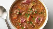 Slow-Cooker Ham and Black-Eyed Pea Soup Slow-Cooker Ham and Black-Eyed Pea Soup