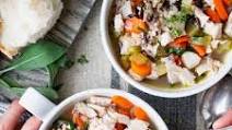 Leftover Turkey Soup with Wild Rice Leftover Turkey Soup with Wild Rice
