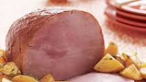 Slow-Cooker Honey Barbecue Ham with Roasted Potatoes Slow-Cooker Honey Barbecue Ham with Roasted Potatoes