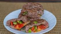Stuffed Beef and Pork Burger Patties Stuffed Beef and Pork Burger Patties