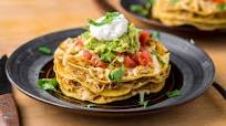 Chicken Tostada Stack Recipe Chicken Tostada Stack Recipe