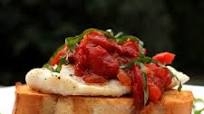 Roasted Fish Bruschetta Roasted Fish Bruschetta