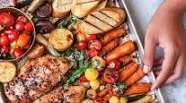 Sheet Pan Bruschetta Chicken and Veggies Sheet Pan Bruschetta Chicken and Veggies