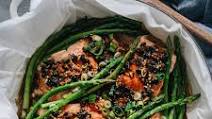 Steamed Salmon in Black Bean Sauce Steamed Salmon in Black Bean Sauce