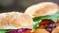 Cheesy Spiced Pork Burgers Cheesy Spiced Pork Burgers