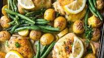 Roasted Chicken Thighs & Potatoes Sheet Pan Roasted Chicken Thighs & Potatoes Sheet Pan