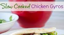 Slow Cooked Chicken Gyros Slow Cooked Chicken Gyros