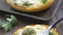 Creamy Chicken and Broccoli Stuffed Spaghetti Squash Creamy Chicken and Broccoli Stuffed Spaghetti Squash
