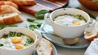 Ricotta and Spinach Egg Bake Ricotta and Spinach Egg Bake